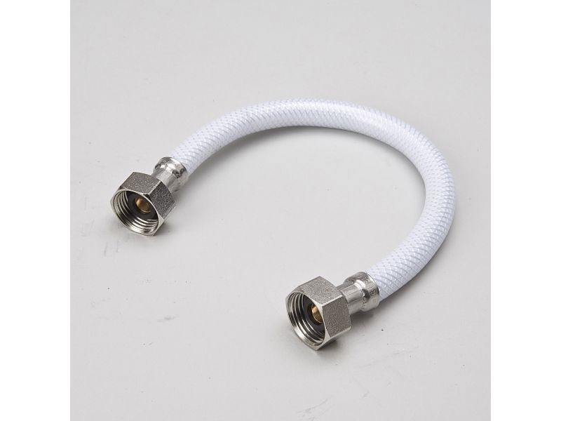 1/2IPx1/2IPx36"POLY FCT CONN PVC REINFORCED/BRASS NUTS