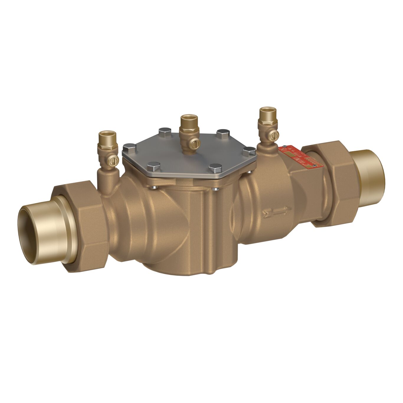 1"DBL CHECK VALV ASSEMBLY NON-POTABLE H20