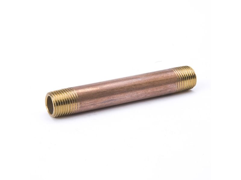 1/2x6"BRS PIPE NIPPLE 5/25 BRASS
