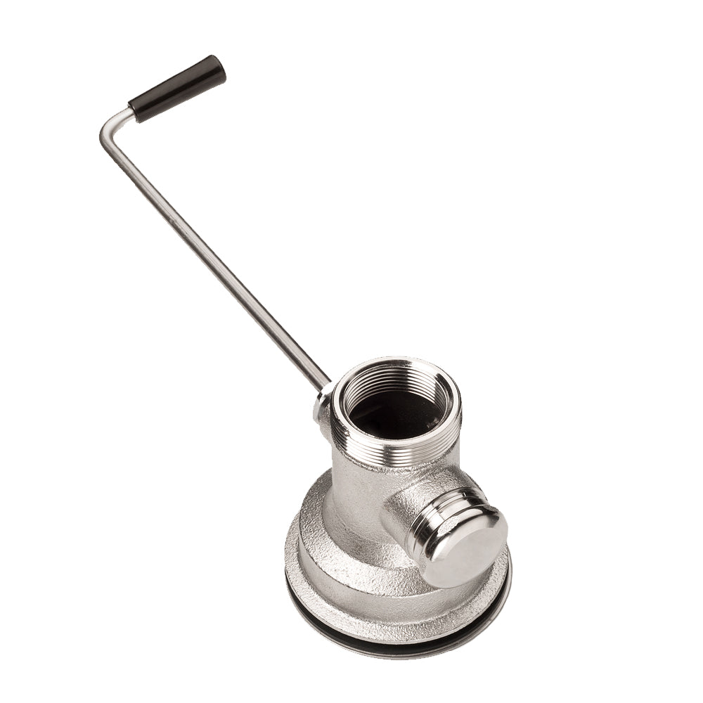 3-1/2" TWIST WASTE DRAIN WITH 1-1/4" OVERFLOW OUTLET
