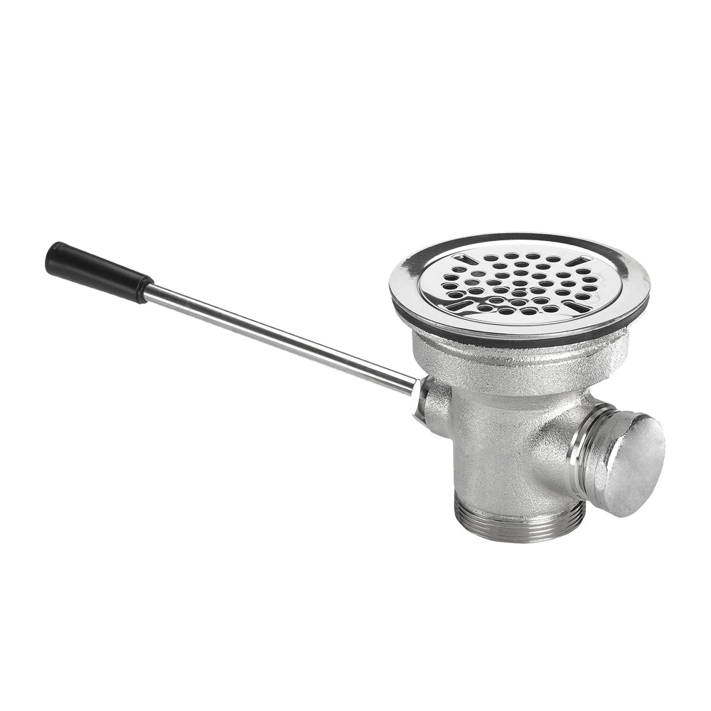 3.5" LEVER HANDLES WASTE DRAINWITH 1-1/4" OVERFLOW OUTLET
