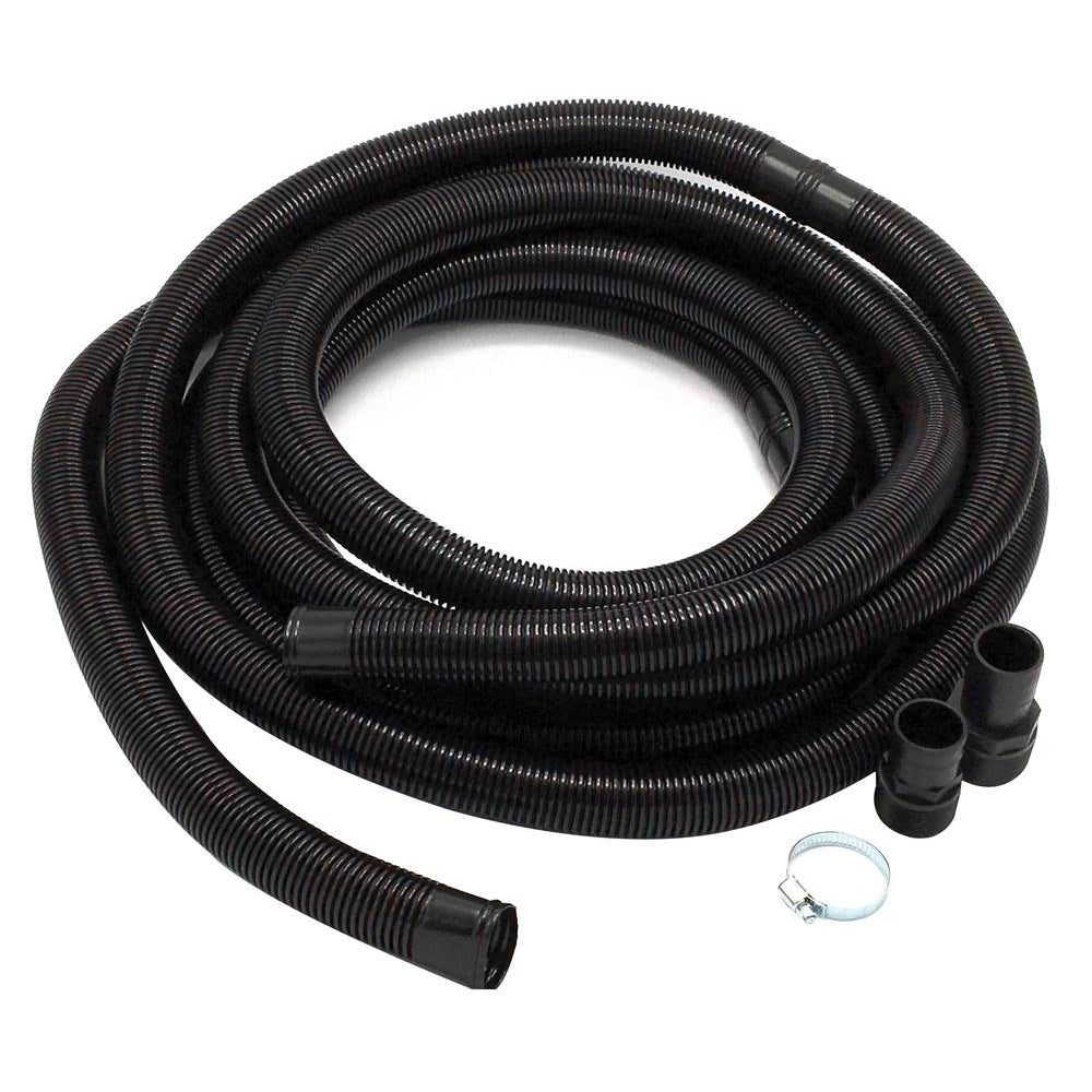 1 1/2"x24'SUMP HOSE KIT CORREGATED W/ADAPTER & CLAMP