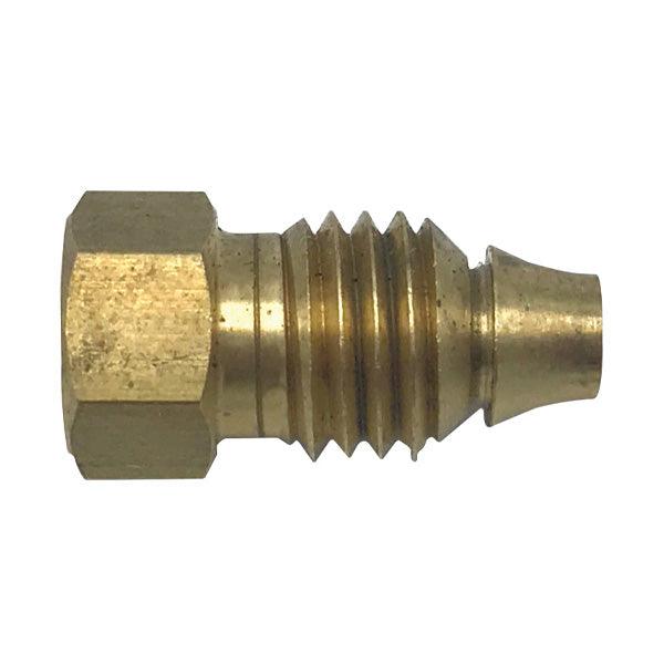 1/8"PILOT LINE NUT-BRASS