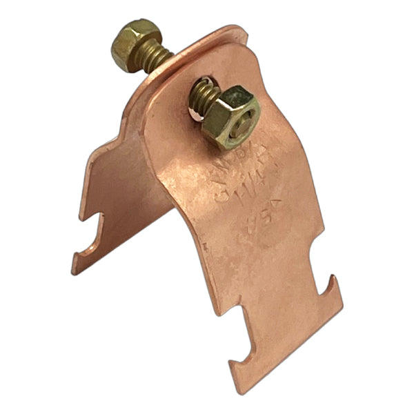 1-1/4"PIPE CLAMP COPPER CTS STRUT CHANNEL