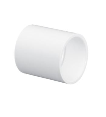 <R> 3/4" PVC SLIP COUPLING SxSPVC SCH40 PLASTIC FITTING