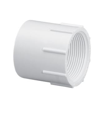 <R> 1-1/4"SxFPT PVC ADAPTER PVC SCH40 PLASTIC ADAPTER