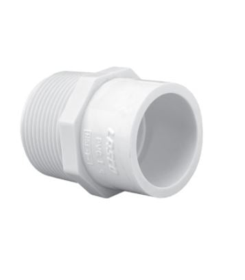 <R> 3/4x1"MPTxS PVC ADAPTER PVC SCH40 PRESSURE FITTING