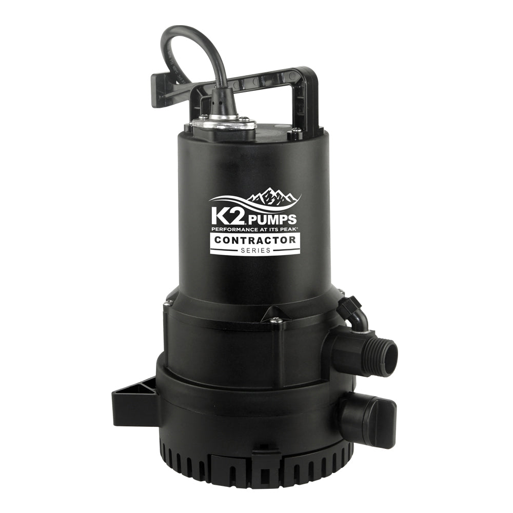 CONTRACTOR SERIES 1/4 HP HARSH DUTY 2-IN-1 UTILITY PUMP