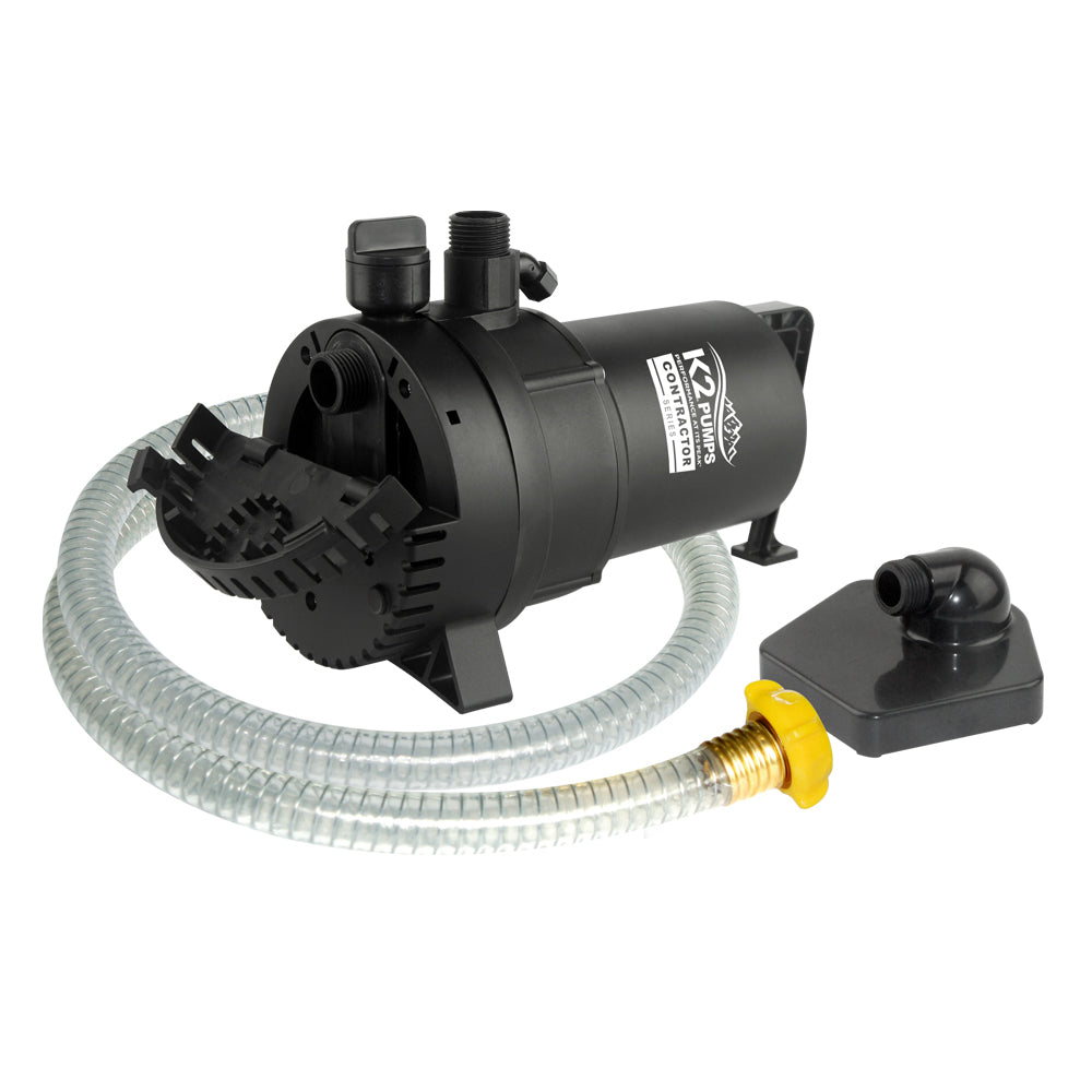 CONTRACTOR SERIES 1/4 HP HARSH DUTY 2-IN-1 UTILITY PUMP