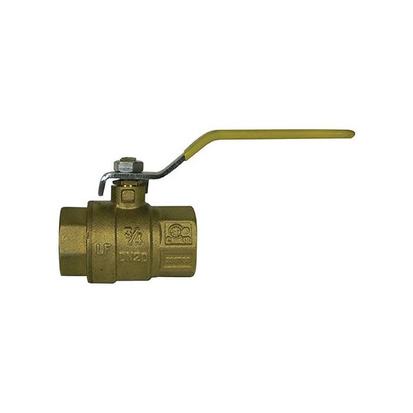 *3/4" FULL PORT BALL VALVE FNPT - NO LEAD