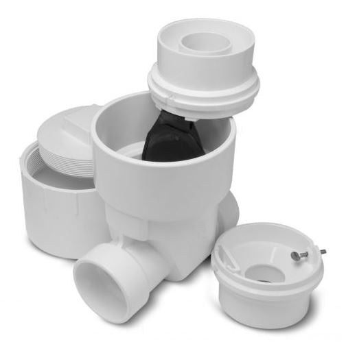 CLEAN CHECK 4" PVC EXTENDABLE BACKWATER VALVE