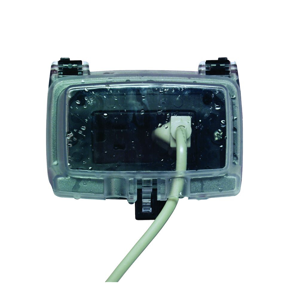 2 1/4"HORIZL RECPT COVR