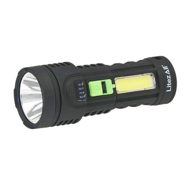 LitezAll Rechargeable Ultac OG Soft Touch Flashlight