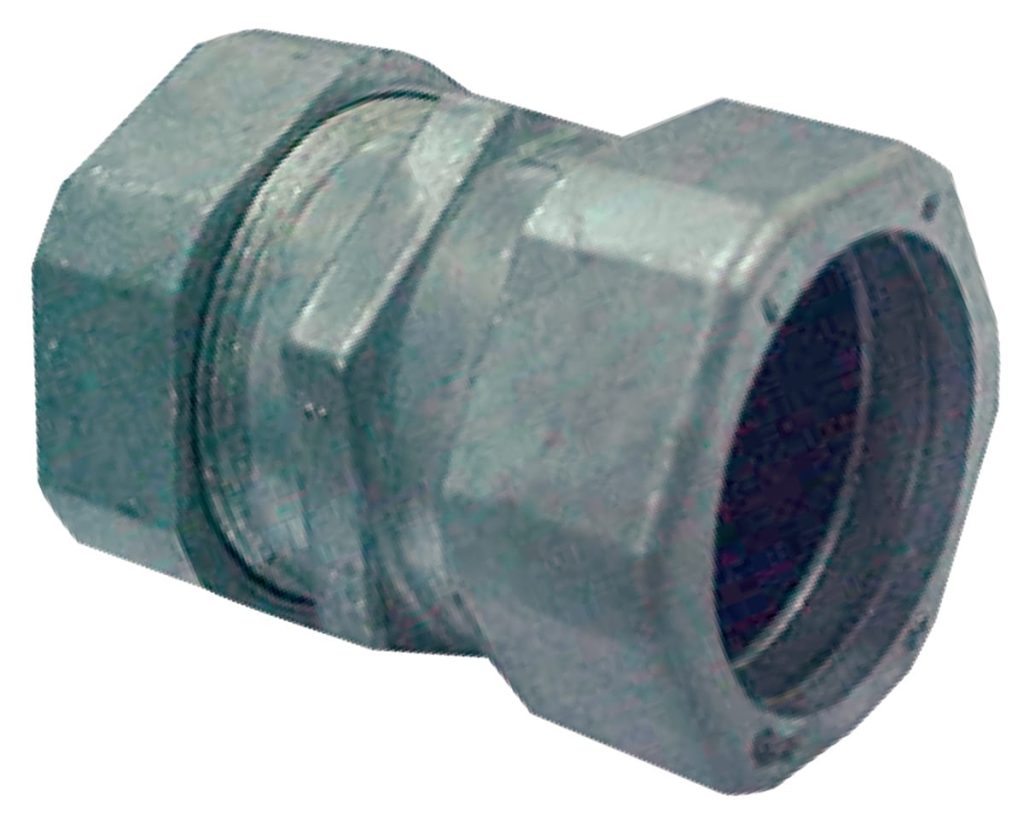 5*3/4"EMT COMP COUPLINGS-5/BAGEMT TO EMT COMPRESSION W/NUT