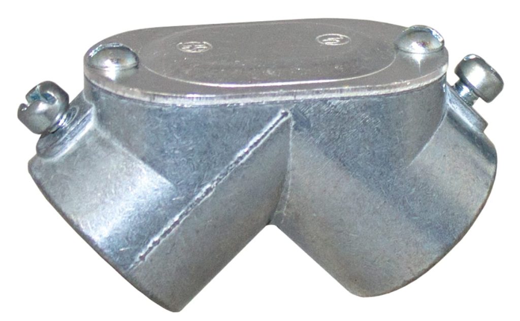 2*3/4"EMT/EMT PULL ELBOWS S/S SET SCREW TYPE W/COVER-BAGGED