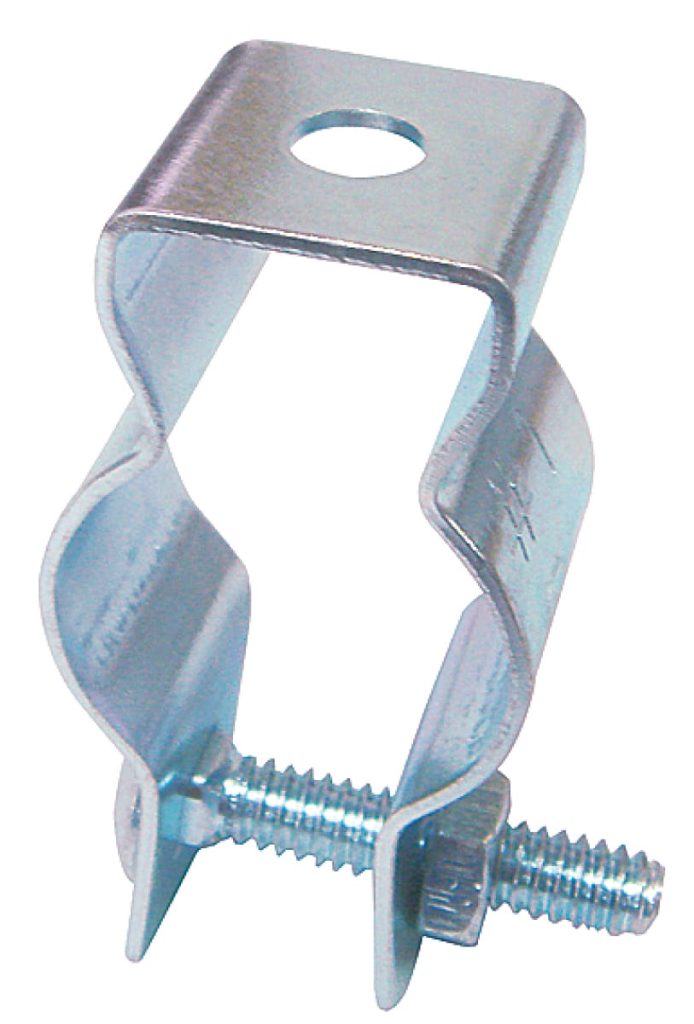 2*1-1/4"CONDUIT HANGER W/B ZP STEEL F/EMT IMC RIGID & PVC