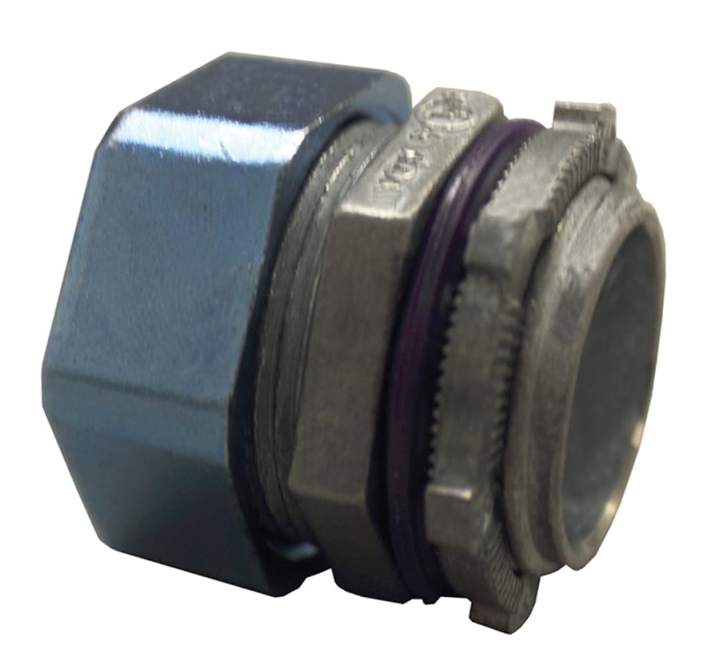 3/4"RAINTITE EMT CONNECTOR-BAGEMT COMPRESSION/BOX DAMP LOCAL