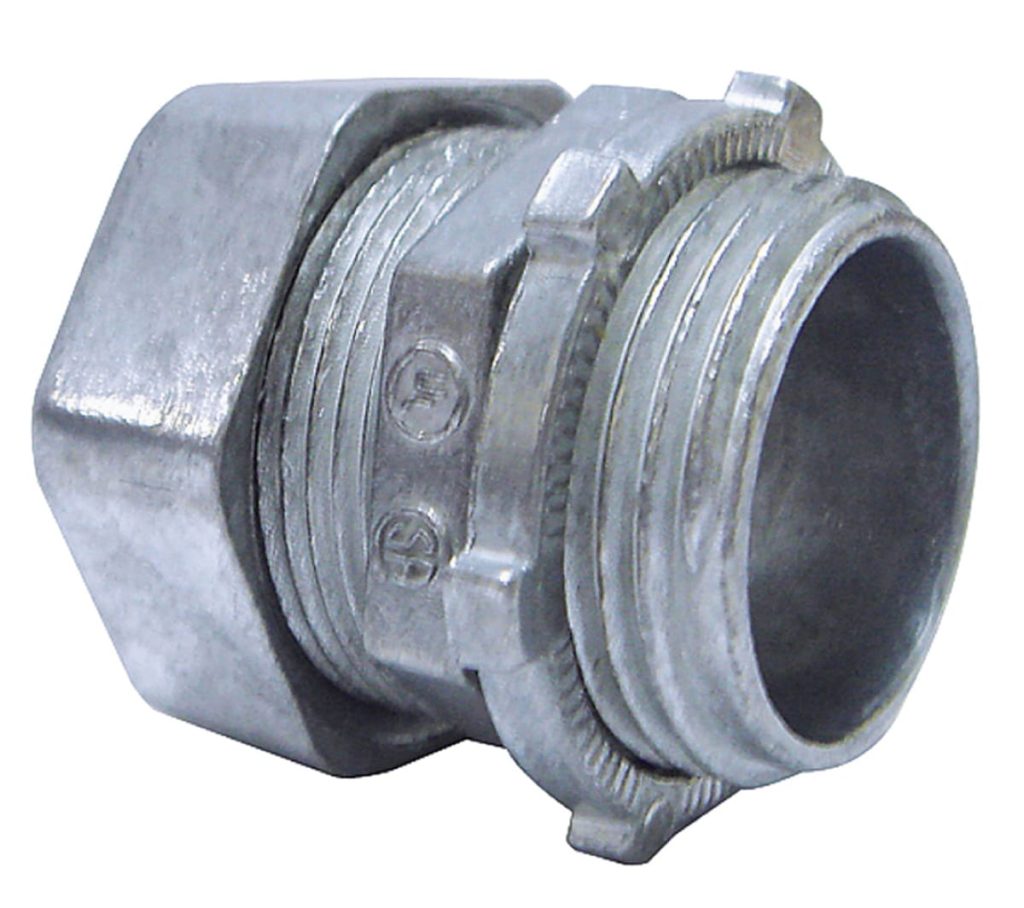 50*1/2"EMT COMP CONNECTORS BOXEMT COMPRESSION TO BOX W/NUT