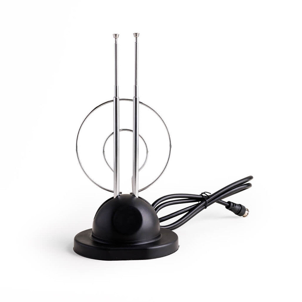 RABBIT EAR ANTENNA W/2 LOOPS HDTV
