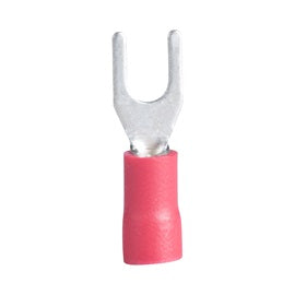 22-18AWG 4-6STUD SPADE TERMINLRED VINYL INSUL BARREL 20pc
