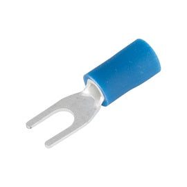 16-14AWG 4-6STUD SPADE TERMINLBLU VINYL INSUL BARREL 20pc