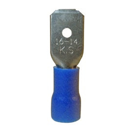 16-14AWG ML.25"TAB DISCONNECT VINYL INSULATED BARREL 18pc/PK