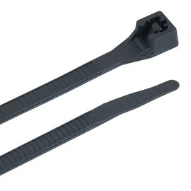 15pk 8"BLK CABLE TIE 50# TEST