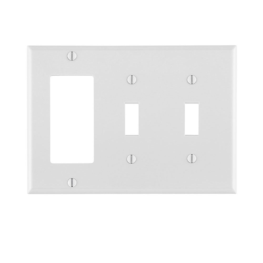 <S> 3g WH STD 2TOG/GFCI WALLPLWHITE/STD 2 TOGGLE +GFCI