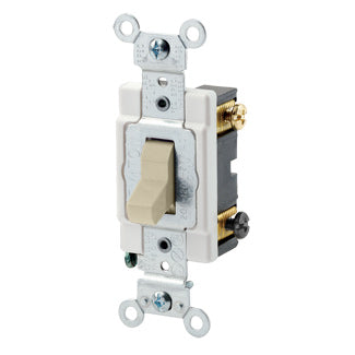 15/20a 4w HD SWITCH-120/277v BACK$SIDE WIRE/4WAY/IVORY