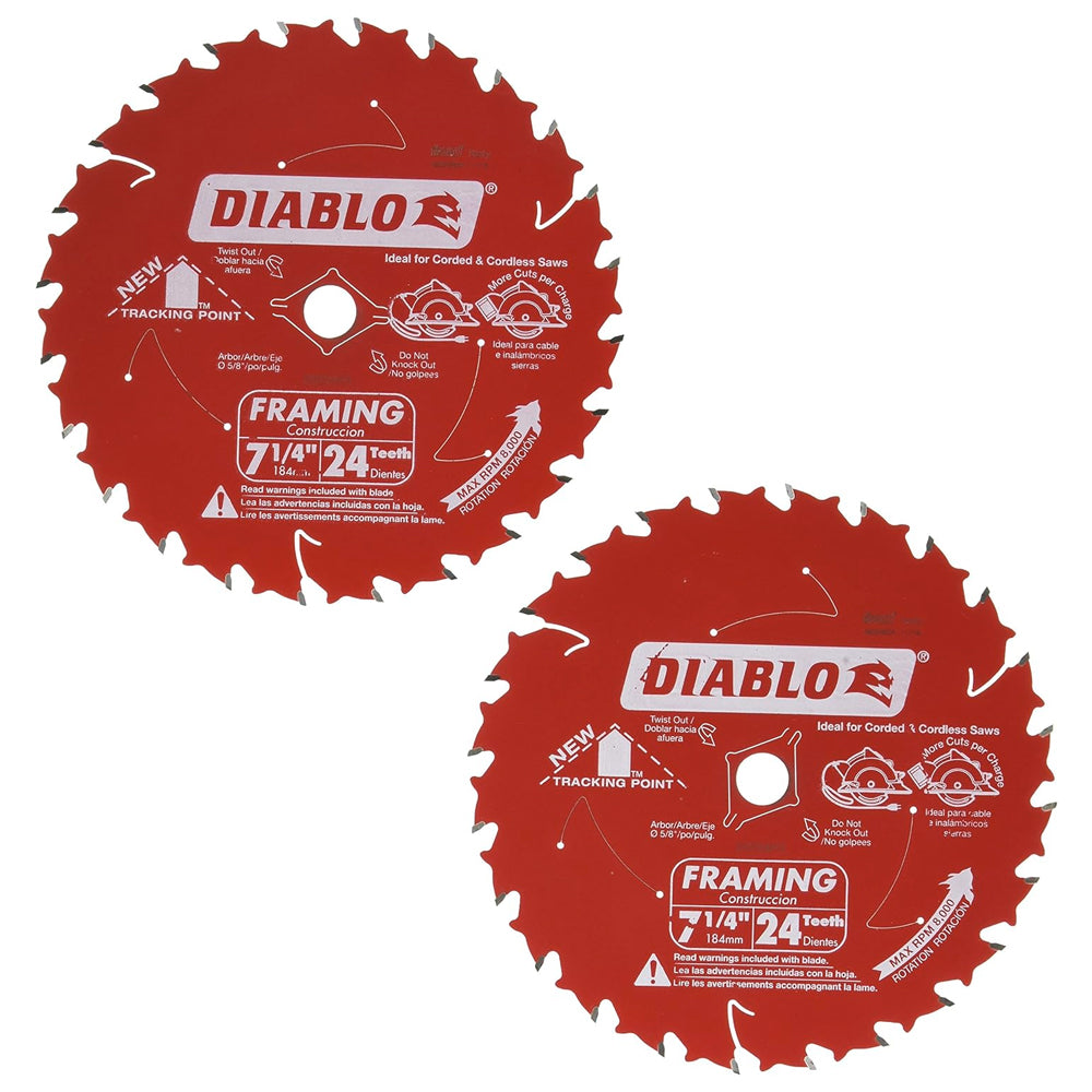 7-1/4x24 FRAMING 2PK BLADE