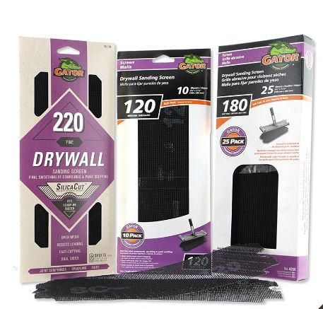 4-1/4"x11-1/4"SANDING SCREEN MEDIUM 2PK.