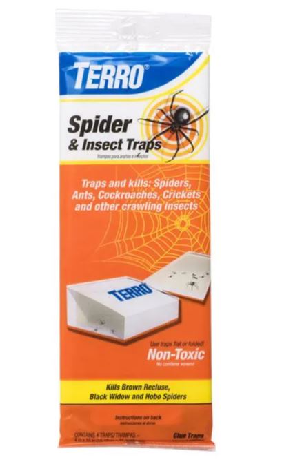 SPIDER & INSECT GLUE BOARD UNIT 4 PACK