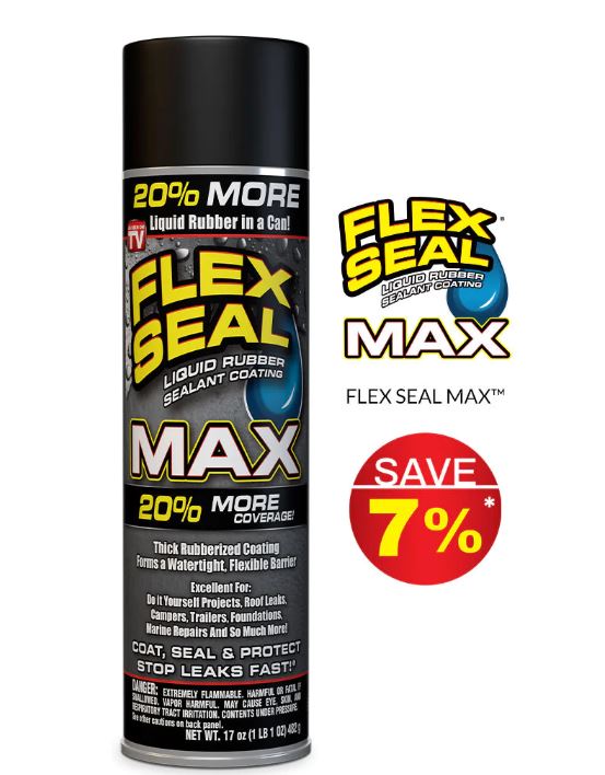 17oz FLEX SEAL MAX BLACK