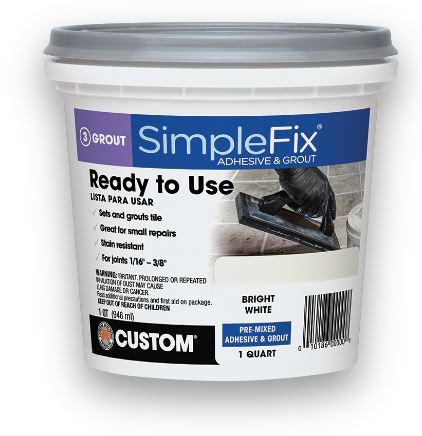 <C> GAL. PREMIX ADHES/GROUT WH59#CS
