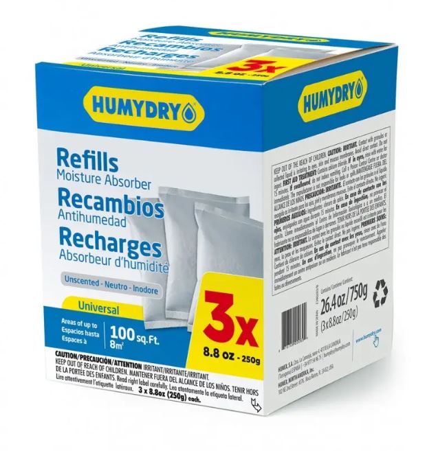 3PK 8.8OZ ABSORBER REFILL