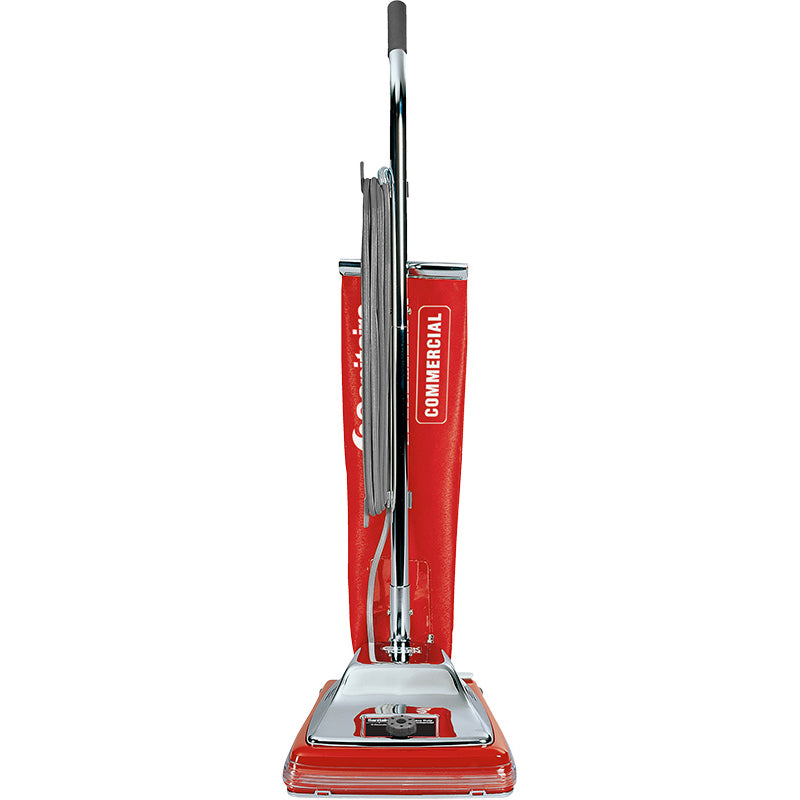 <S> <C> SANITAIRE UPRIGHT VACU12" W/CLOTH BAG/50'CORD/19# EA
