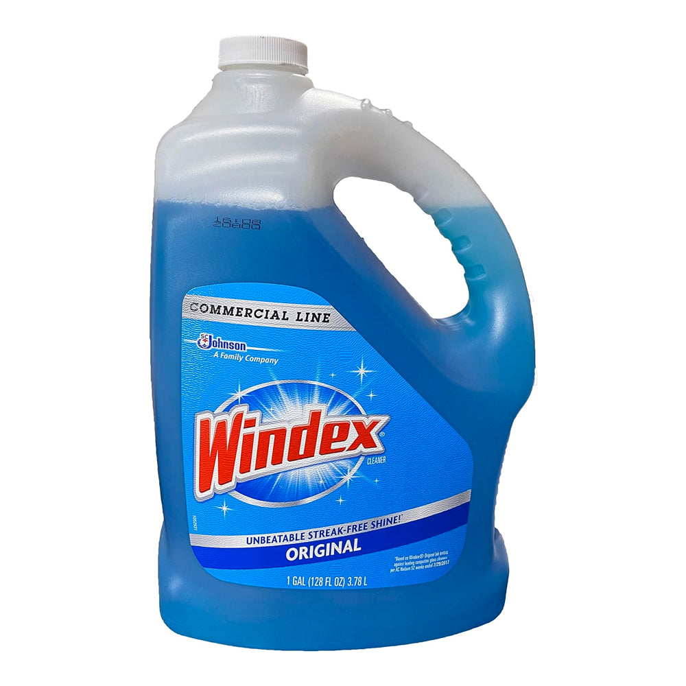 <C> 128 FL OZ WINDEX COMMERCIALINE GLASS CLEANER REFILL