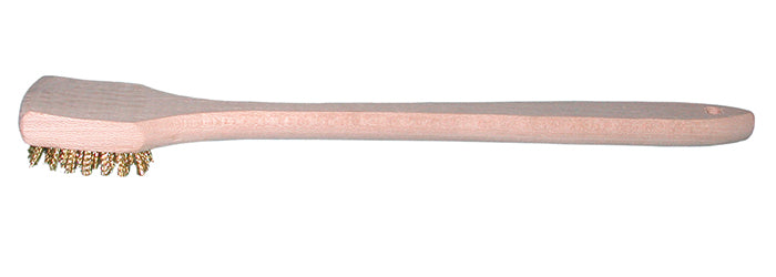 LONG BBQ GRILL BRUSH-BRASS