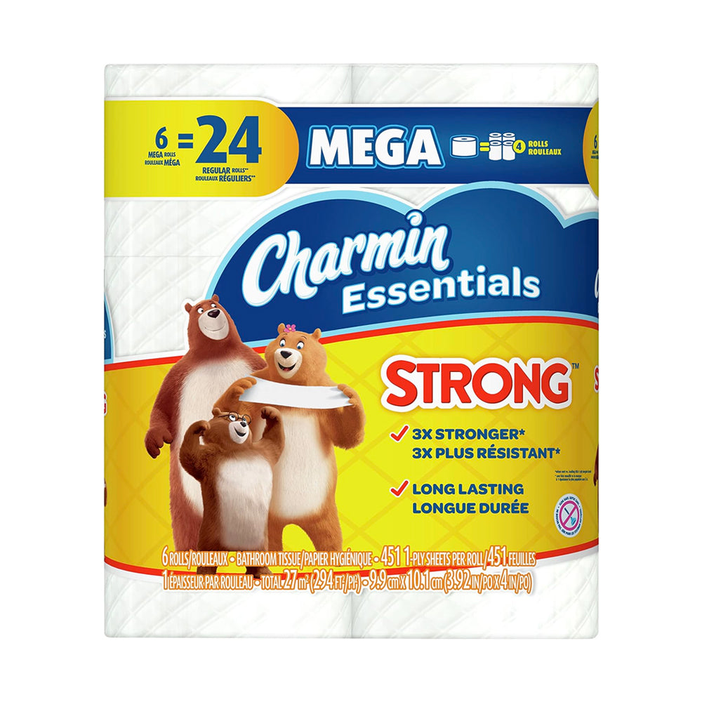 <N> 6PK CHARMIN ESSENT.STRONG STRONG TISSUE 6=24 6.232# C/S