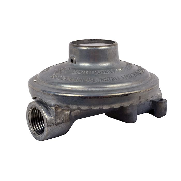 PROPANE LOW PRES LP REGULATOR 1/4" FP INLET X 3/8" FP OUTLET
