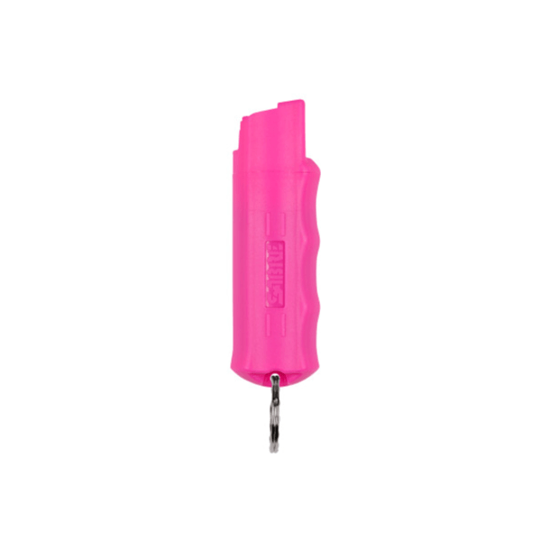 PINK KEY CHAIN PEPPER SPRAY   SABRE RED FORMULA 10' RANGE