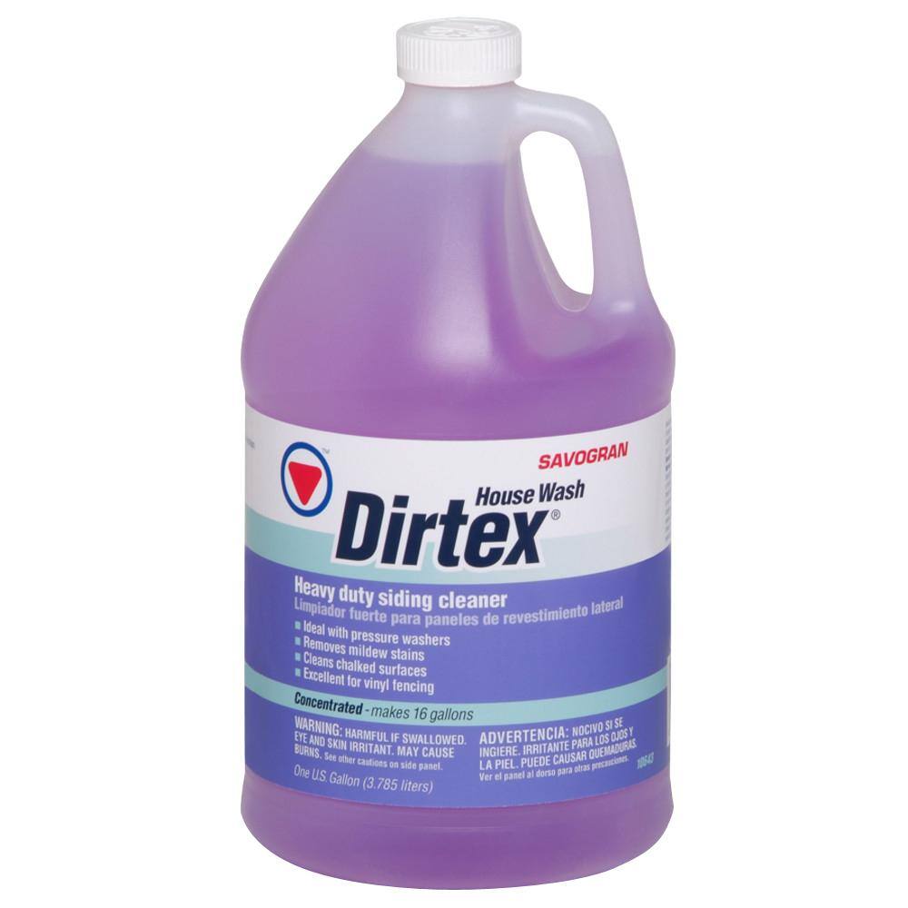 <S> <C> 1 GALLON DIRTEX HOUSE WASH HEAVY DUTY SIDING CLEANER