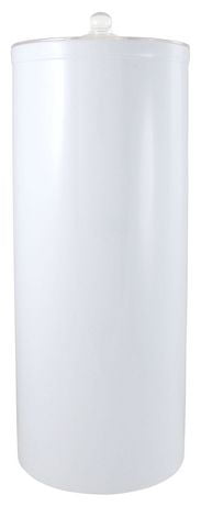 <C> WHITE TOILET PAPER HOLDER CANISTER