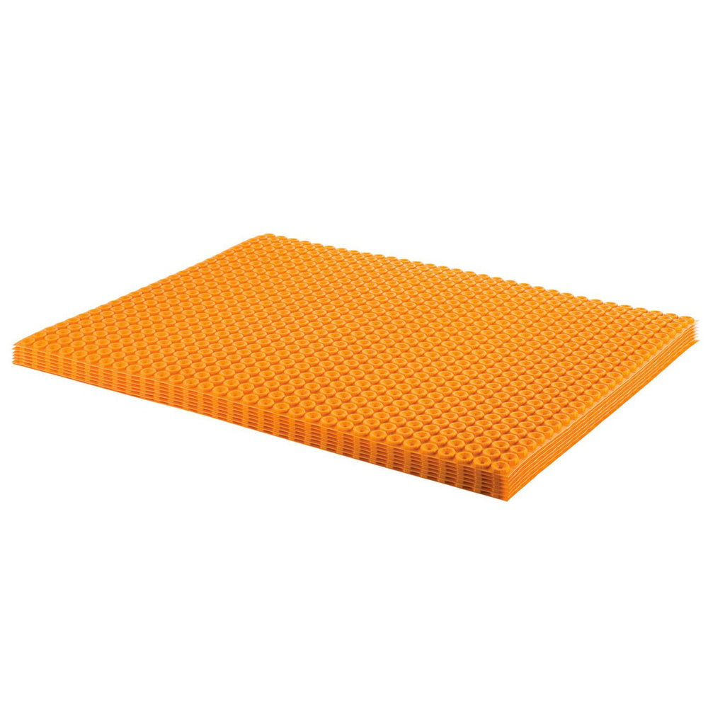 DITRA-HEAT MEMBRANE SHEET     3'2-5/8" X 2'7-3/8" = 8.4 SF