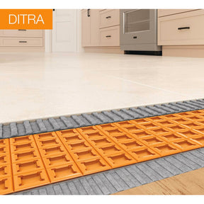 DITRA UNCOUPLING MEMBRANE     3'3" X 45'9" = 150 SF