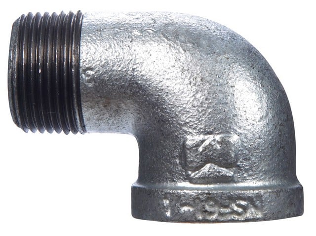 2" GALV. ST. 90 ELBOW