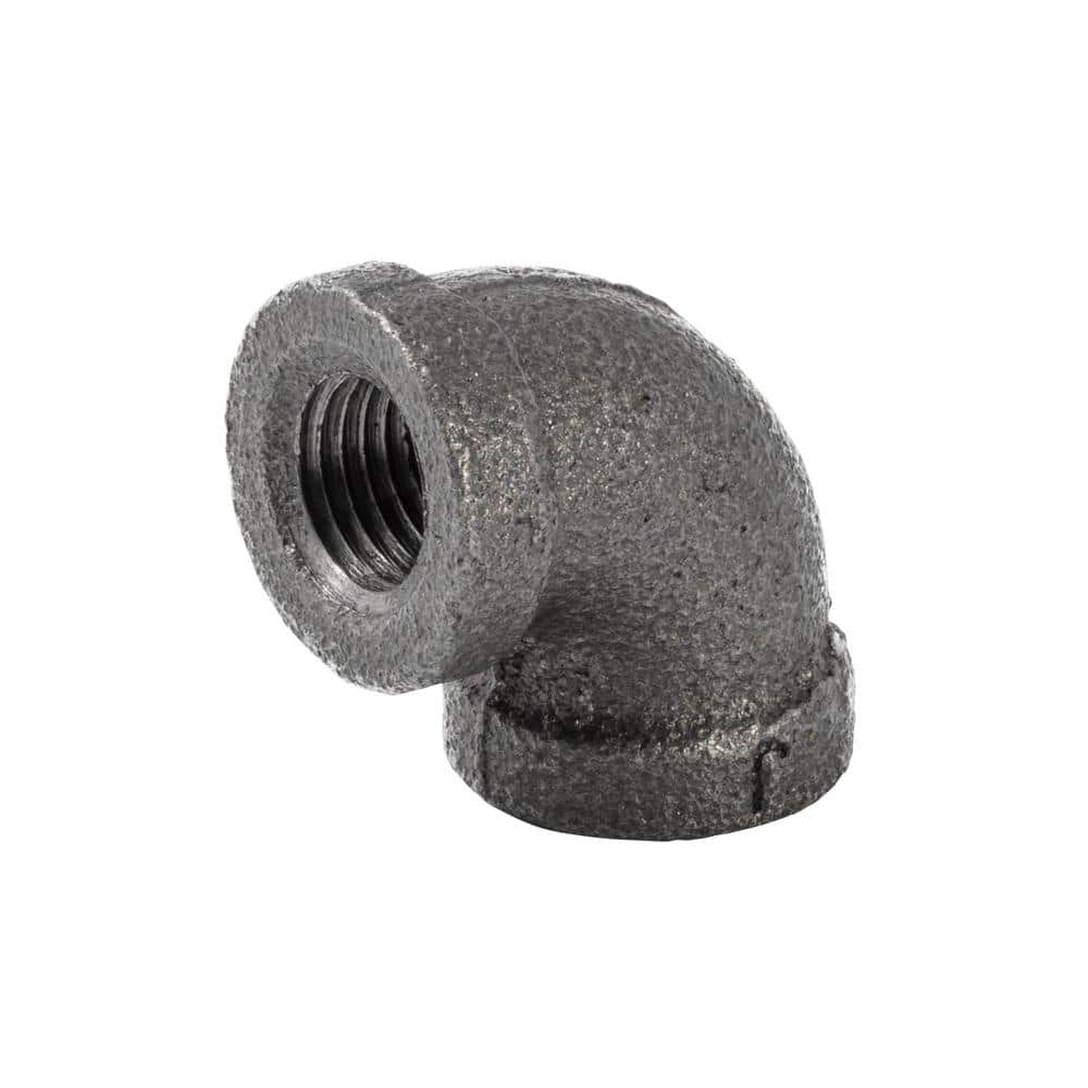 1/4" BLK 90 ELBOW