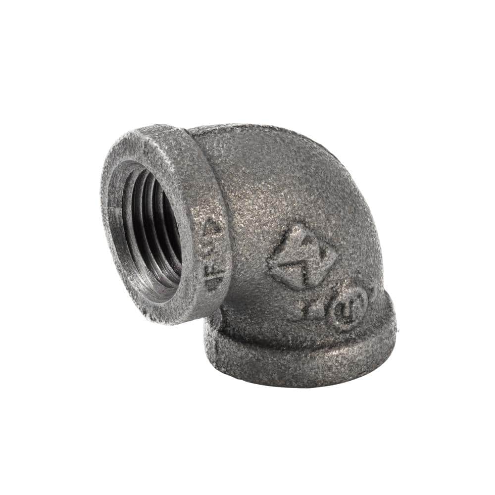 1/2" BLACK 90 DEGREE ELBOW