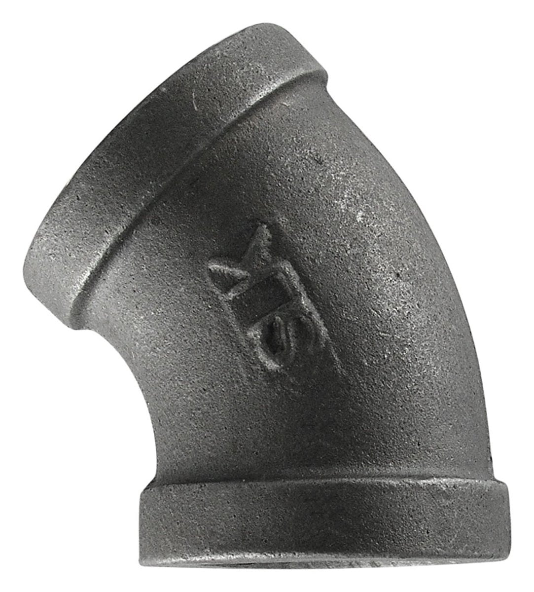 11/4" BLK 45 ELBOW