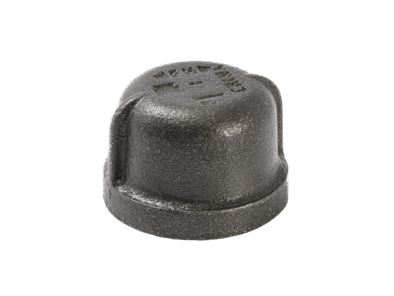 1" BLK CAP